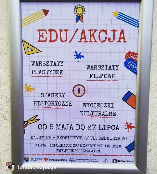 Takie rzeczy w Szopienicach! fundacjazpasja szopienice ngo edukacja