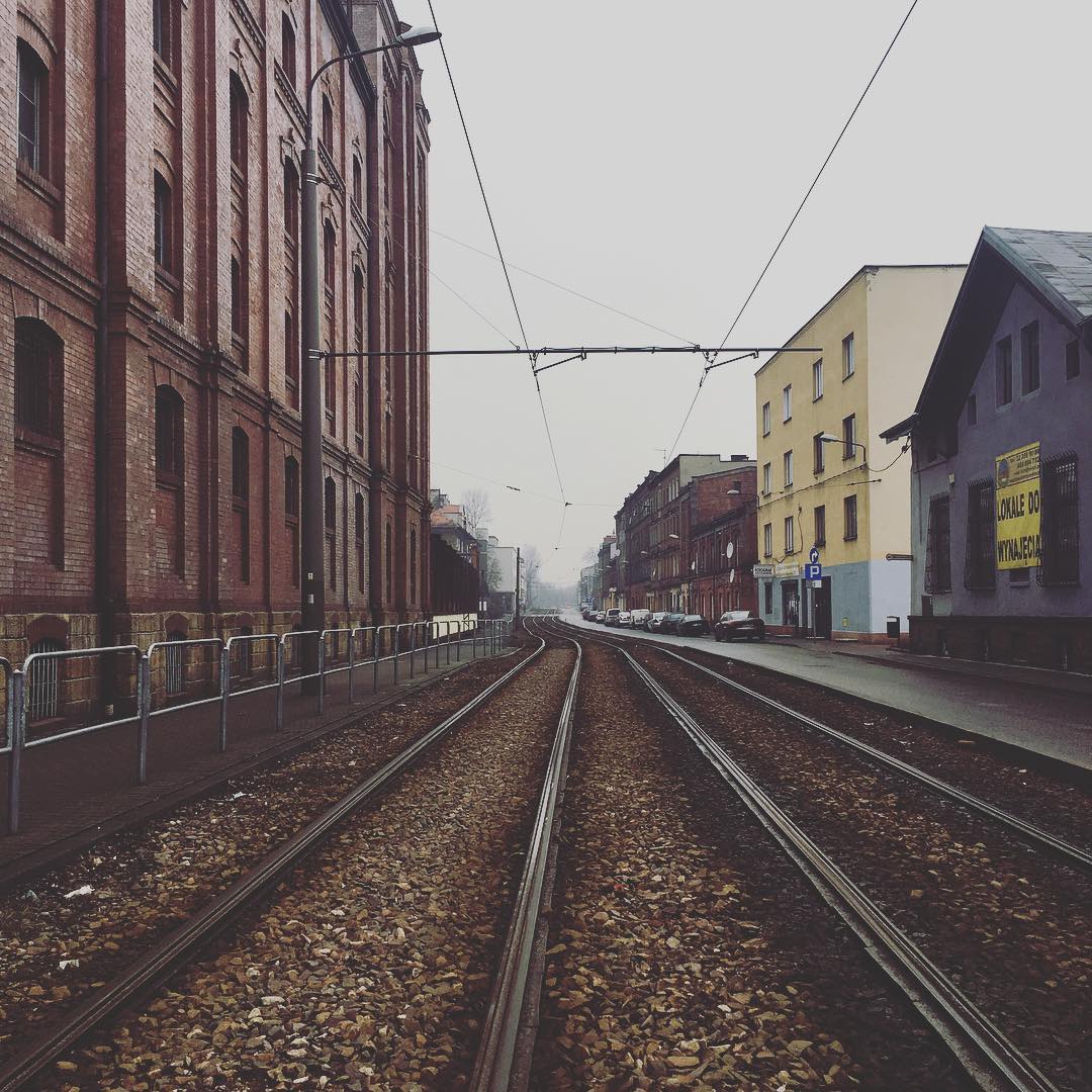 szopienice slask katowice slaskie silesia road street tory ulica droga