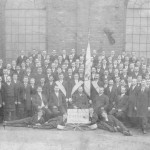 Załoga walcowni - początek XX wieku