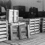 Na tych paletach produkty z Walcowni były wysyłane na cały świat. W tym przypadku do Buenos Aires