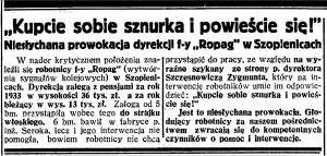 Ropag Sznurek (1934 rok)